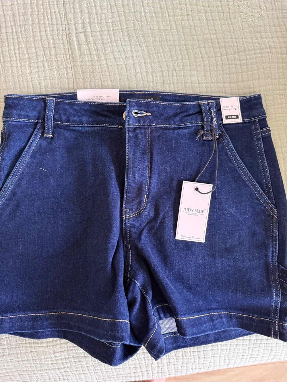 Judy Blue Indigo Denim Shorts